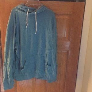 Worn once light blue super soft hoodie